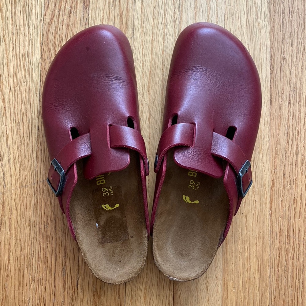 Like New Leather Birkenstock Mules/Clogs